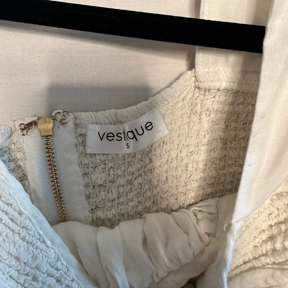 Vestique Cream Puff Sleeve Blouse - Picture 5 of 5